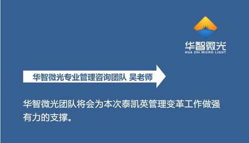 泰凯英 华智微光 需求管理变革咨询项目启动会圆满召开